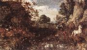 SAVERY, Roelandt The Garden of Eden  af Spain oil painting artist